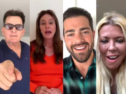 Charlie Sheen, Caitlyn Jenner, Jesse Metcalfe o Tara Reid son algunos de los rosotros famosos que saludan a sus fans a través de la web Cameo.