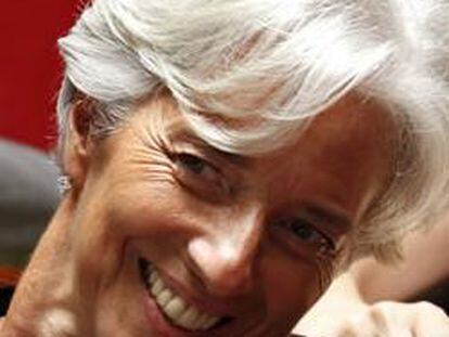 La directora del FMI, la francesa Christine Lagarde