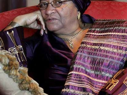 La presidente de Liberia, Ellen Johnson-Sirleaf.