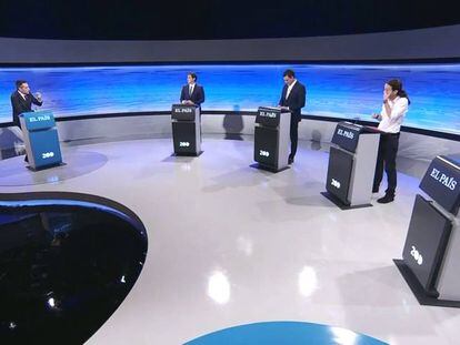 El debat d’EL PAÍS consolida les opcions de canvi per al 20-D