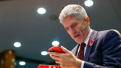 El ministro del Interior, Fernando Grande-Marlaska.