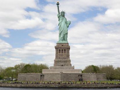 La estatua de la Libertad, en Nueva York (EE UU).