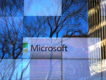 Fachada de las oficinas de Microsoft en Massachusetts (EE UU).