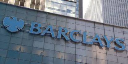 Vista de la sede del banco Barclays en Nueva York, Estados Unidos.