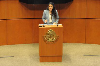 Bertha Maria Alcalde Lujan, aspirante a ocupar el cargo de ministra en la Suprema Corte de Justicia de la Nación