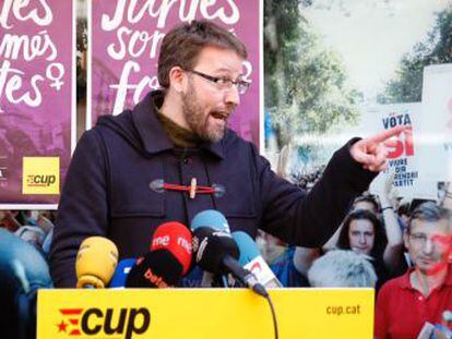 Los anticapitalistas denuncian que Junts per Catalunya y Esquerra se han instalado en  el autonomismo 