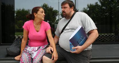 Lola Moreno y José Muñoz, un matrimonio afectado por el desplome.