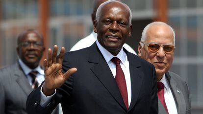 El expresidente de Angola, Eduardo Dos Santos, en una imagen de 2014.