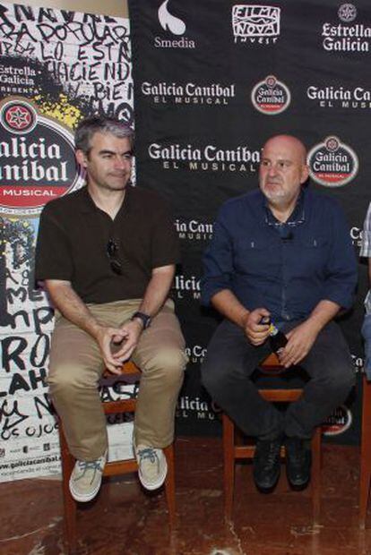 A la izquierda, Juan Carlos Fernández Fasero y Antón Reixa.