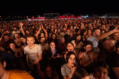 Público durante el concierto de Rigoberta Bandini en el comienzo de su gira ‘Rigotour’ en el Área 12, el 11 de octubre de 2022, en Alicante.