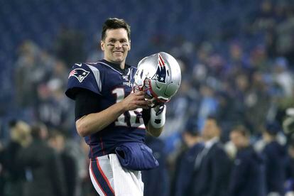 El 'quarterback' Tom Brady, esta temporada con los New England Patriots.