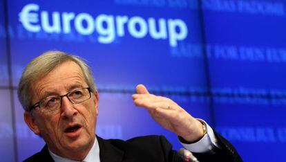 El presidente del Eurogrupo Jean-Claude Juncker