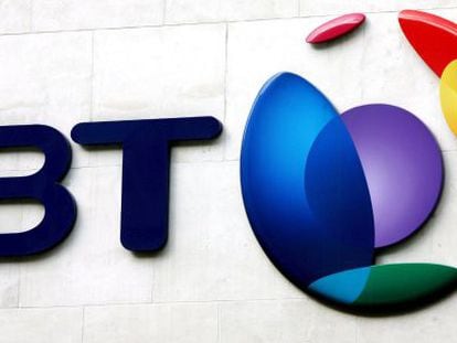 Logotipo del grupo de telecomunicaciones British Telecom.