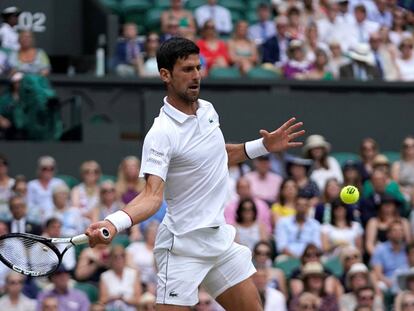 Bautista - Djokovic, la semifinal de Wimbledon 2019, en imágenes