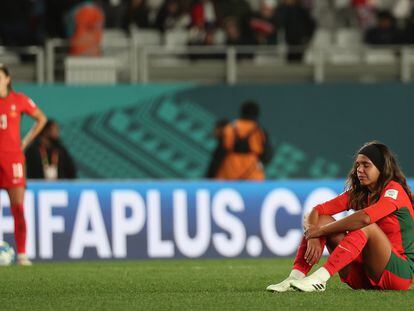 Andreia Jacinto tras el empate de Portugal ante ESTADOS Unidos.