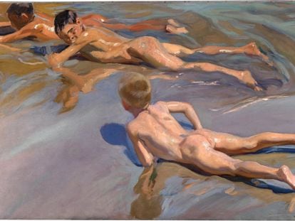 'Chicos en la playa', de Joaquín Sorolla (1909).