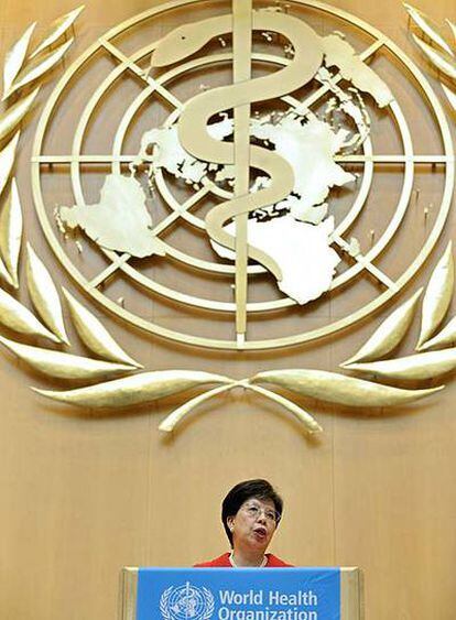 La directora de la OMS, Margaret Chan.