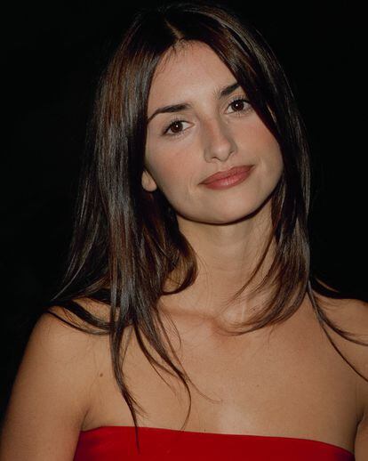 La oscarizada actriz a principios de los 2000 luciendo el mismo maquillaje.