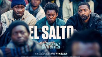 Cartel promocional de la película 'El salto', en cines el 12 de abril.