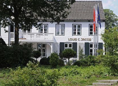 El hotel Louis C. Jacob, en Alemania, donde la pareja ha contraído matrimonio.