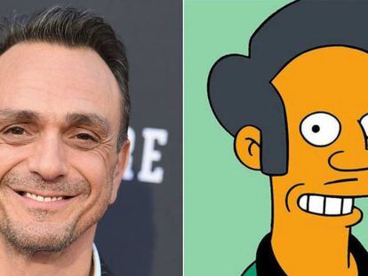 Hank Azaria y Apu.