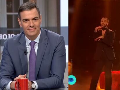 Pedro Sánchez apoya la elección de 'Zorra', de Nebulossa, como representante española en Eurovisión en 'Al rojo vivo'.