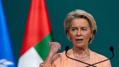 La presidenta de la Comisión Europea, Ursula von der Leyen.