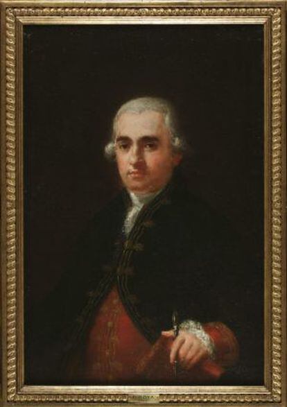 Fotografía cedida por la TEFAF del cuadro 'Retrato de Juan Agustín Ceán Bermúdez', de Francisco de Goya.