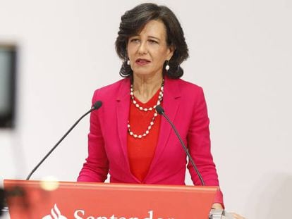 Ana Botín, presidenta de Santander