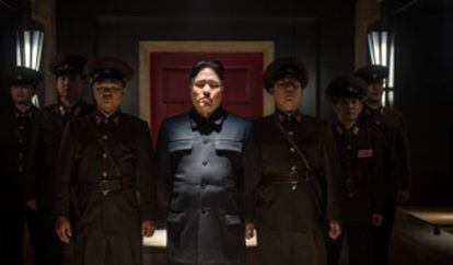 Randall Park, en el papel del líder coreano Kim Jong-un.