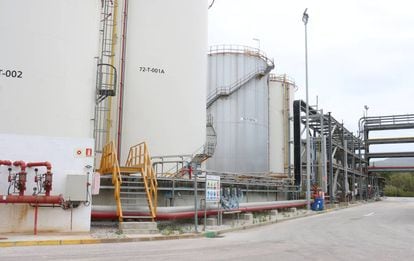 Planta de biocombustibles de Cepsa en Cádiz.