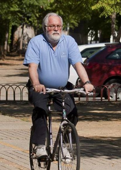 Miguel Arias Cañet, el pasado 24 de mayo.