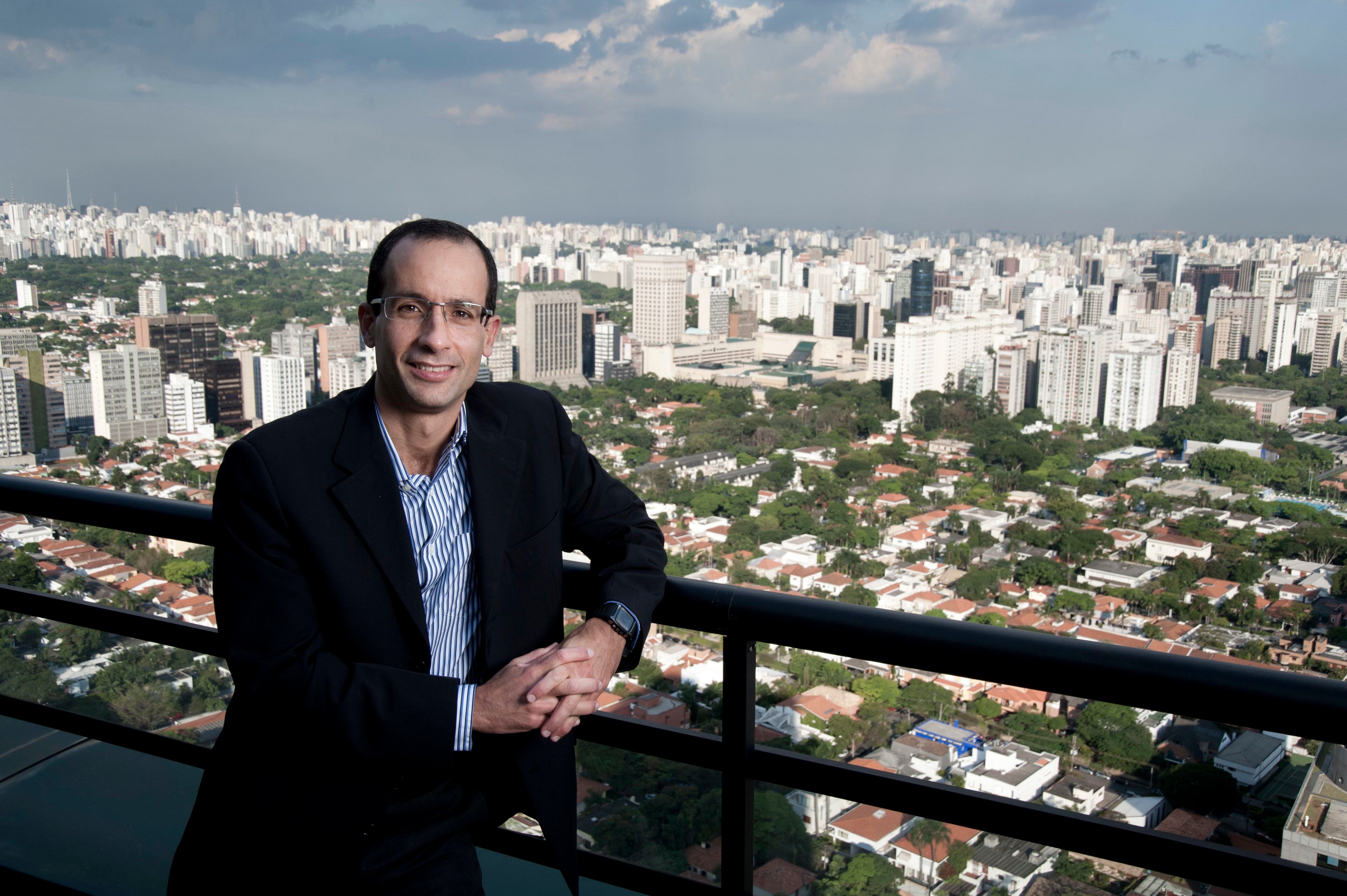 Marcelo Odebrecht, entonces presidente de la empresa, en la sede en São Paulo, en junio de 2011.