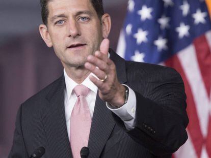 El presidente de la C&aacute;mara de Representantes, el republicano Paul Ryan.
