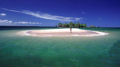 Una playa de la península de Marau, en Bahía (Brasil).