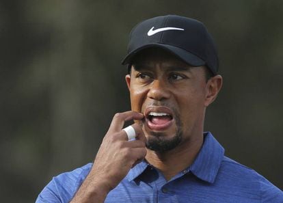 Tiger Woods, el pasado febrero.