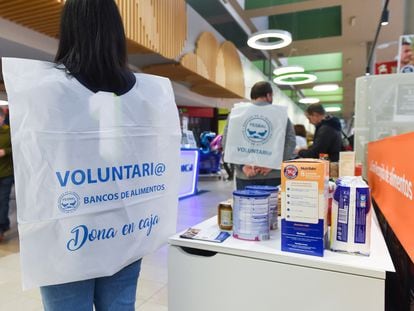 Campaña del Banco de Alimentos el año pasado.