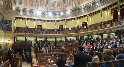 Pleno del Congreso de los Diputados.