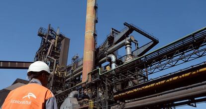 Imagen de una planta de ArcelorMittal en Francia.