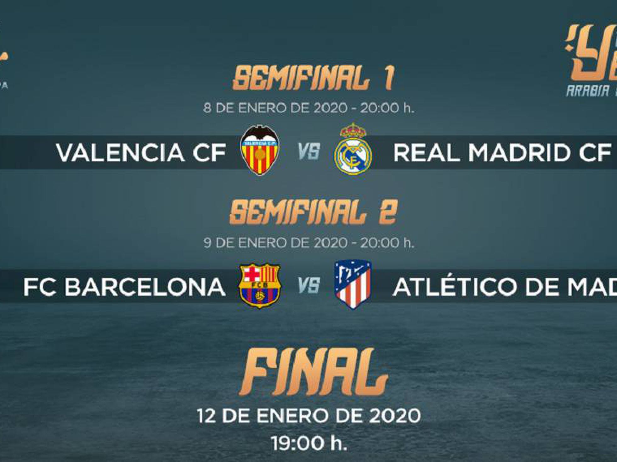 Semifinales supercopa de españa