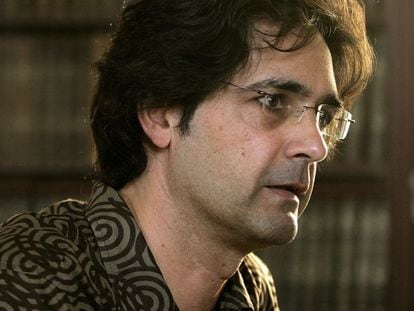 El escritor Vicenç Pagès Jordà.