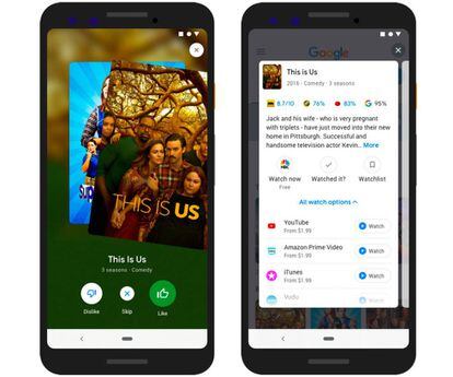 Google swipe en Android 10.