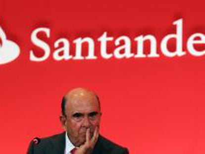 Emilio Bot&iacute;n, presidente de Banco Santander. 