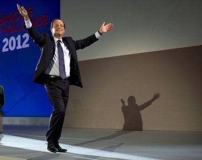 El candidato socialista francés, François Hollande.