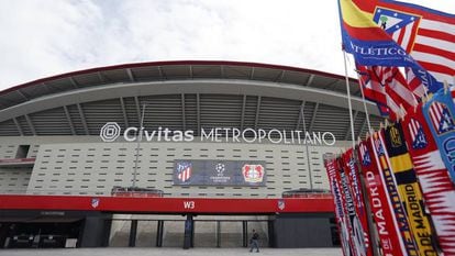 Exteriores del Estadio Cívitas Metropolitano en una imagen de archivo.