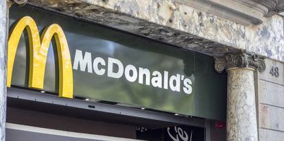 Un restaurante de McDonald's en Barcelona