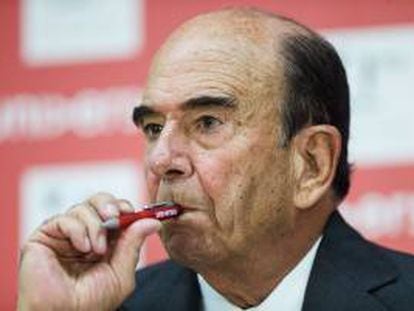 El presidente de Banco Santander y de Universia, Emilio Botín. EFE/Archivo