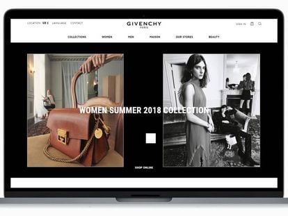 Givenchy, al alcance de un ‘click’
