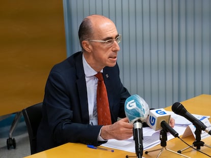 Jesús Vázquez Almuiña, conselleiro de Sanidade de la Xunta.