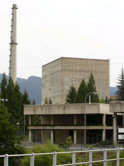 Central nuclear de Santa María de Garoña (Burgos).